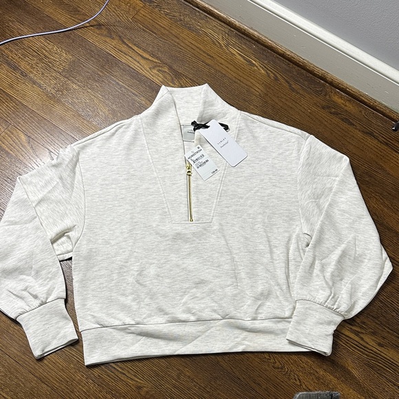 Varley Tops - NWT Ladies Varley Davidson Sweat 1/2 Zip - Size Medium